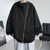Threebooy Oversize Sweatshirts Man Original Brands Hoodie Embossing Sweatshirts for Men Zip Up Hoodies Men's Spring Clothes Clothing